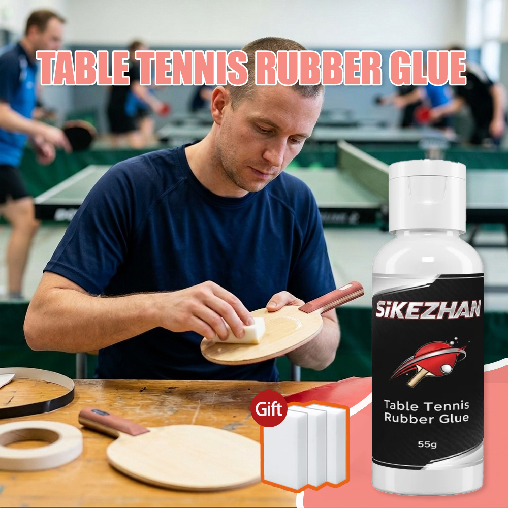 Table Tennis Paddle Set - غراء مطاط تنس الطاولة 55G مع