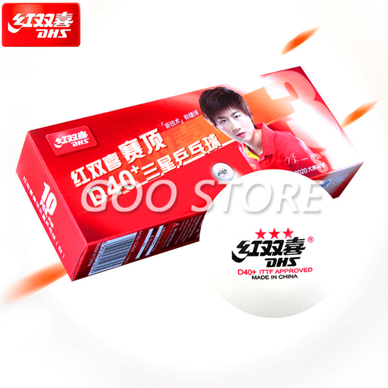 Table Tennis Olympics - DHS 3 نجوم D40 + كرات