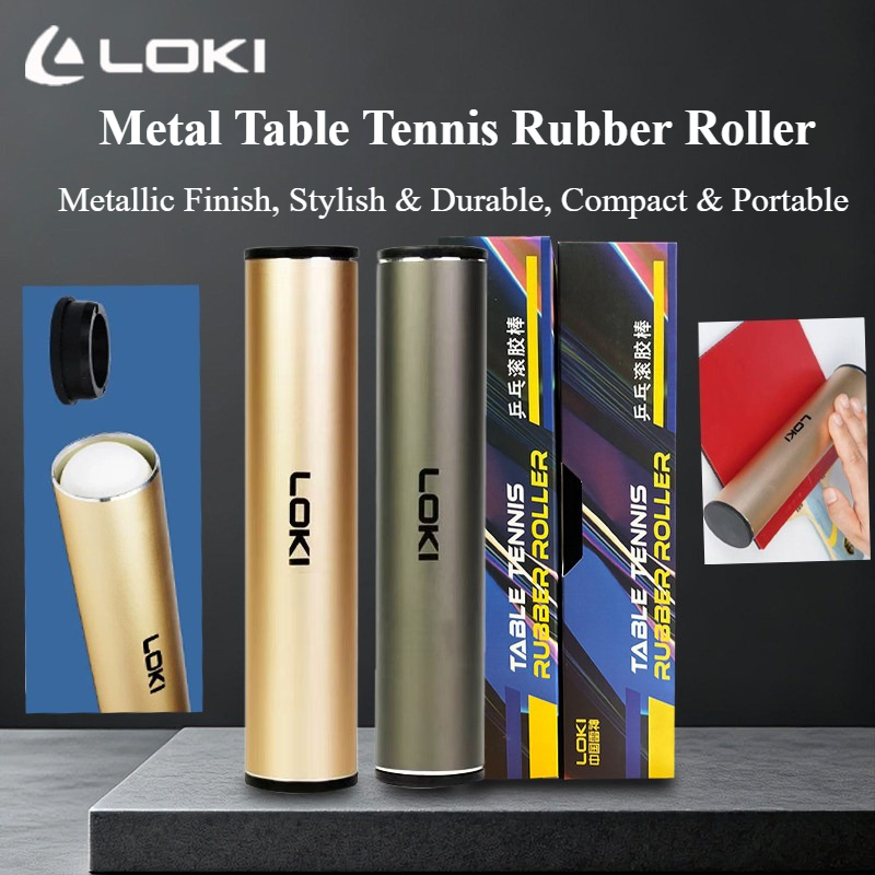 Table Tennis Olympics - حاوية معدنية لكرات تنس الطاولة من