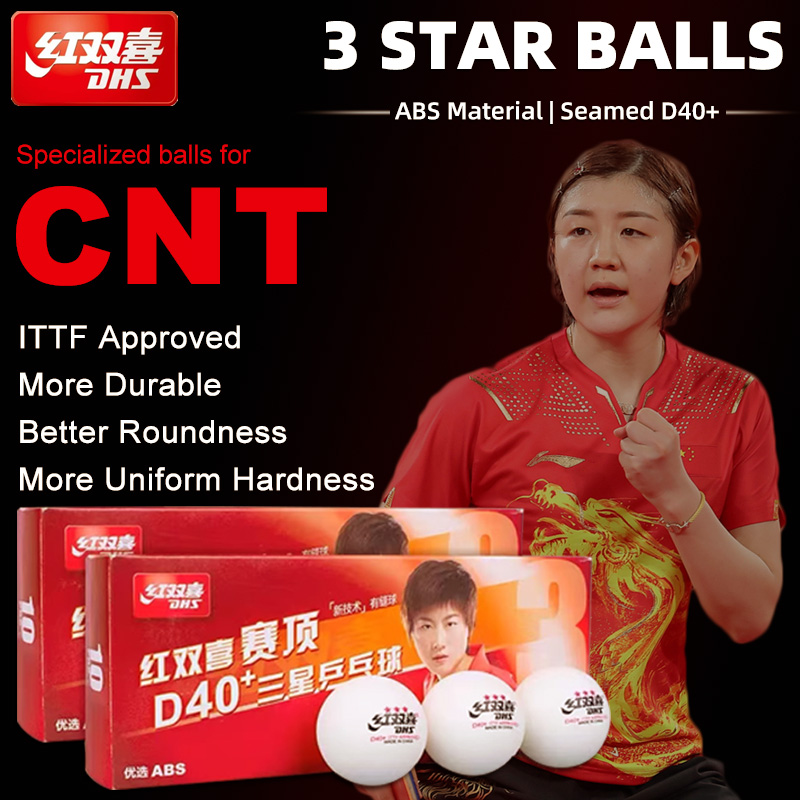 Table Tennis Olympics - DHS D40 + DJ40 + كرات