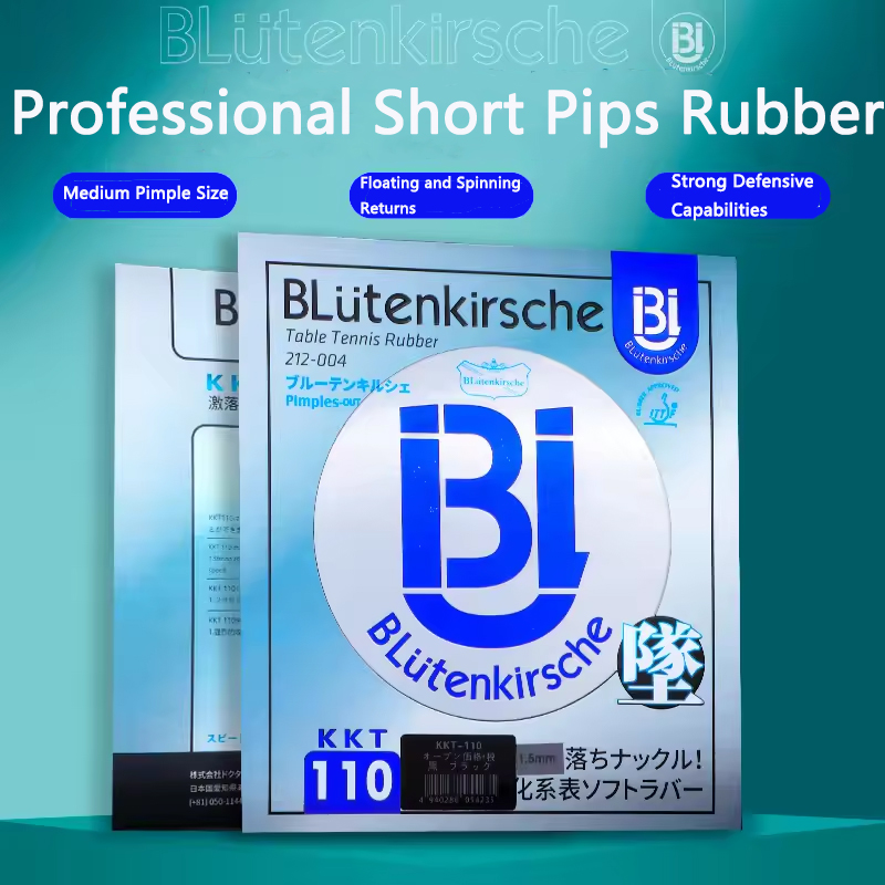 BLütenkirsche لوح مطاطي لتنس ا - مراجعة Table Tennis Hybrid Rubbers وسعره