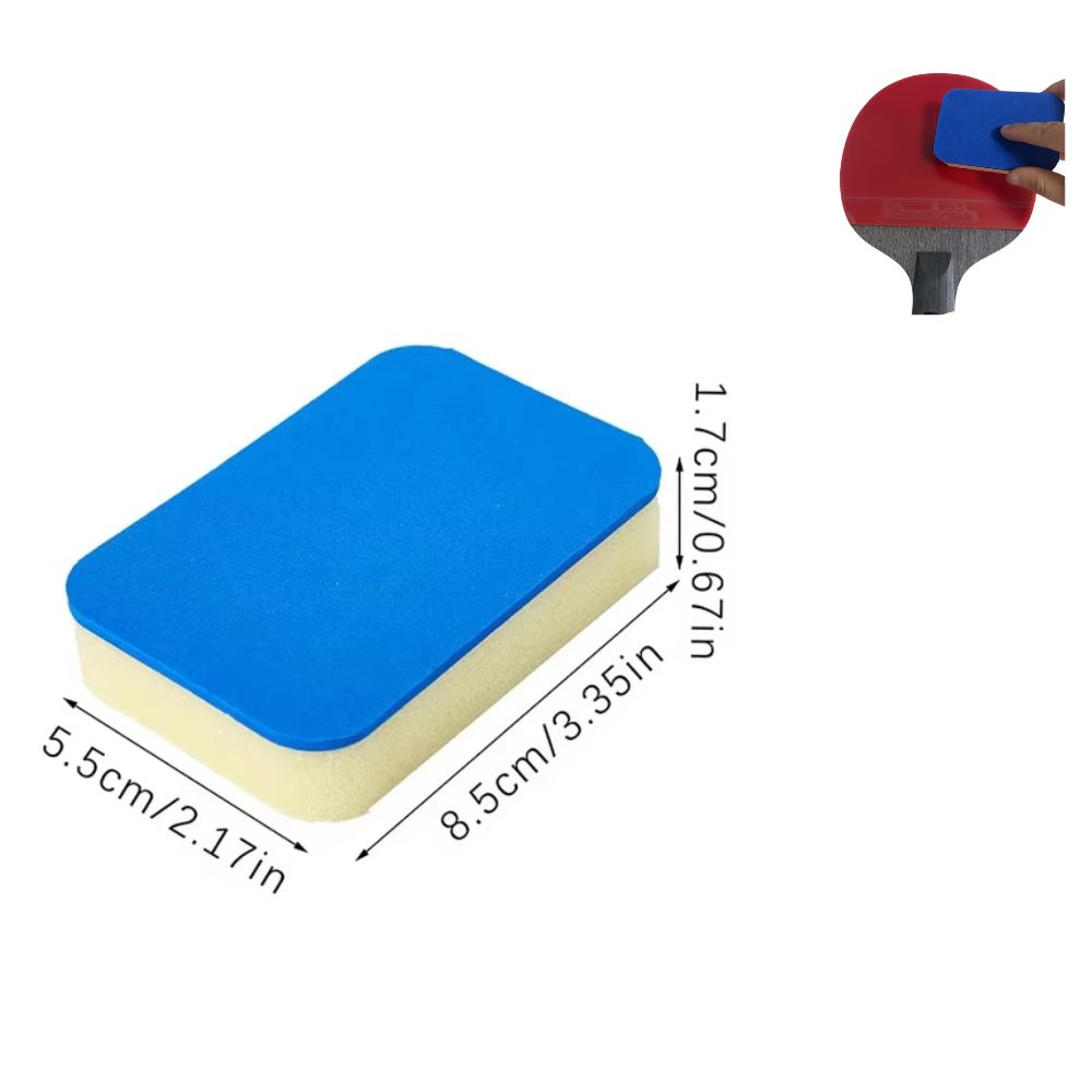 3 قطع من إسفنجة تنظيف مضرب تنس - مراجعة Table Tennis Paddle Set وسعره
