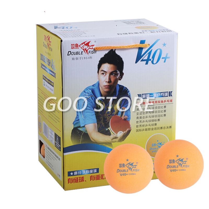 100 كرة من نوع Double Fish V40 - مراجعة Table Tennis Olympics وسعره