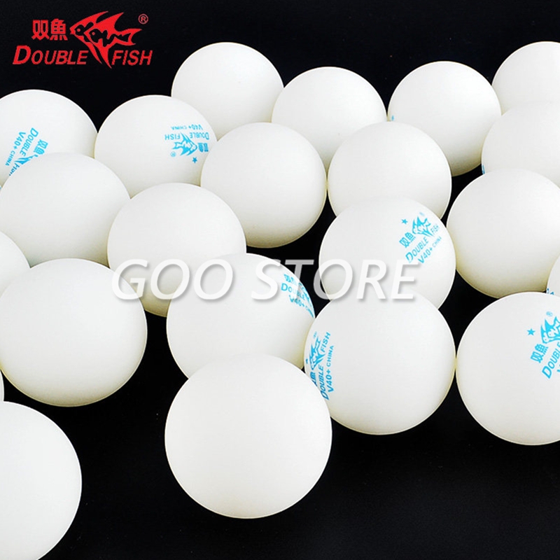100 كرة من نوع Double Fish V40 - مراجعة Table Tennis Olympics وسعره