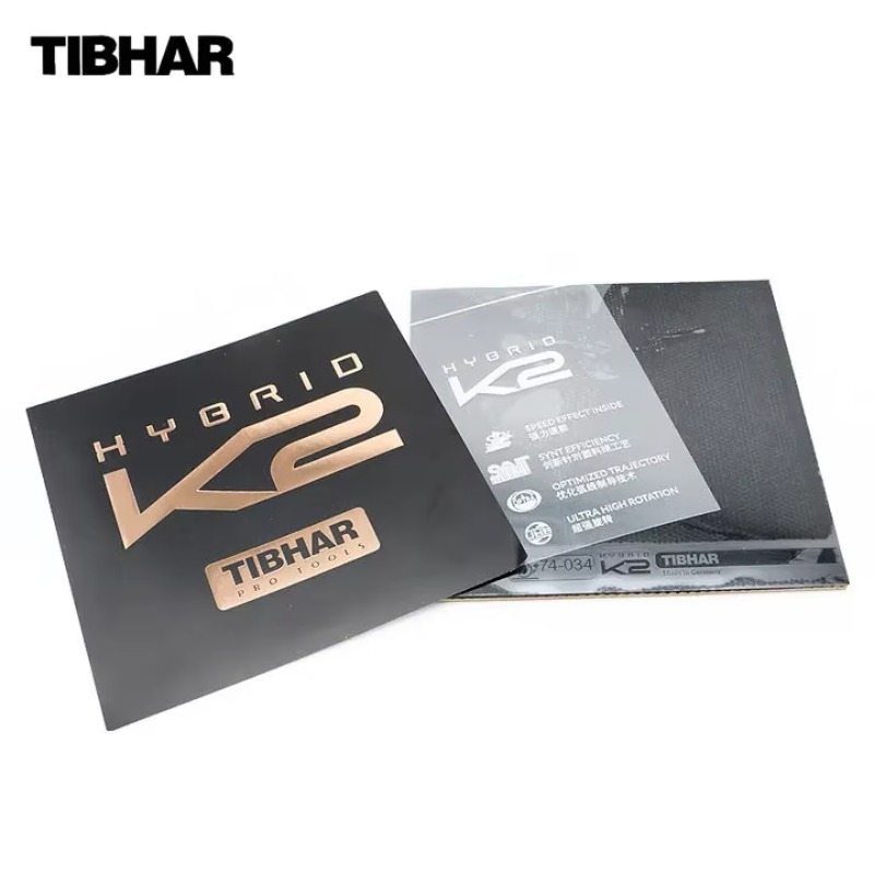 مطاط تنس الطاولة TIBHAR HYBRID - مراجعة Table Tennis Hybrid Rubbers وسعره
