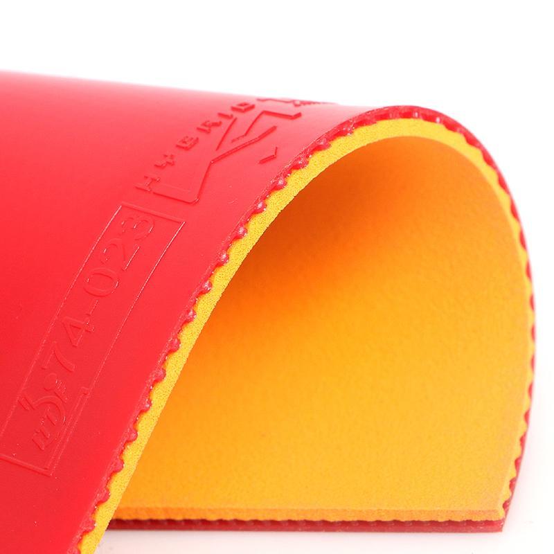 TIBHAR K1/K2 الهجين الأحمر الأ - مراجعة Table Tennis Hybrid Rubbers وسعره
