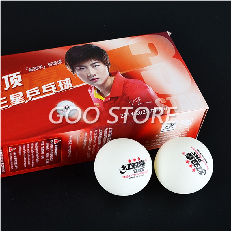 DHS 3 نجوم D40 + كرات تنس الطا - مراجعة Table Tennis Olympics وسعره