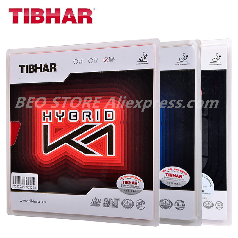 TIBHAR الهجين K1 / K1 زائد لزج - مراجعة Table Tennis Hybrid Rubbers وسعره