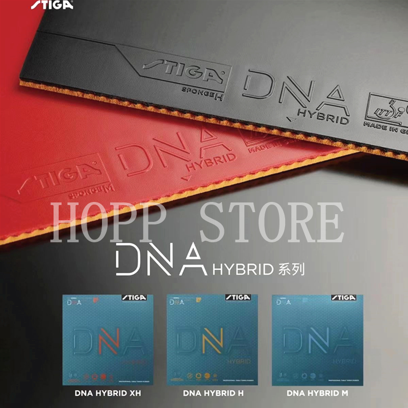 مطاط تنس الطاولة STIGA DNA HYB - مراجعة Table Tennis Hybrid Rubbers وسعره