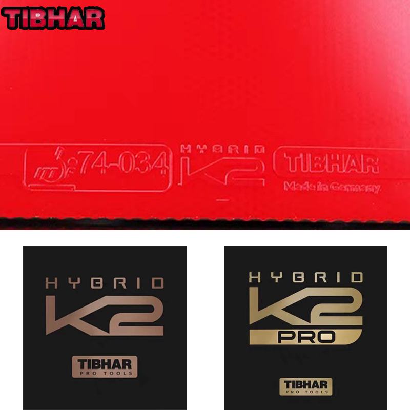 TIBHAR HYBRID K2 K2 Pro لزجة ت - مراجعة Table Tennis Hybrid Rubbers وسعره