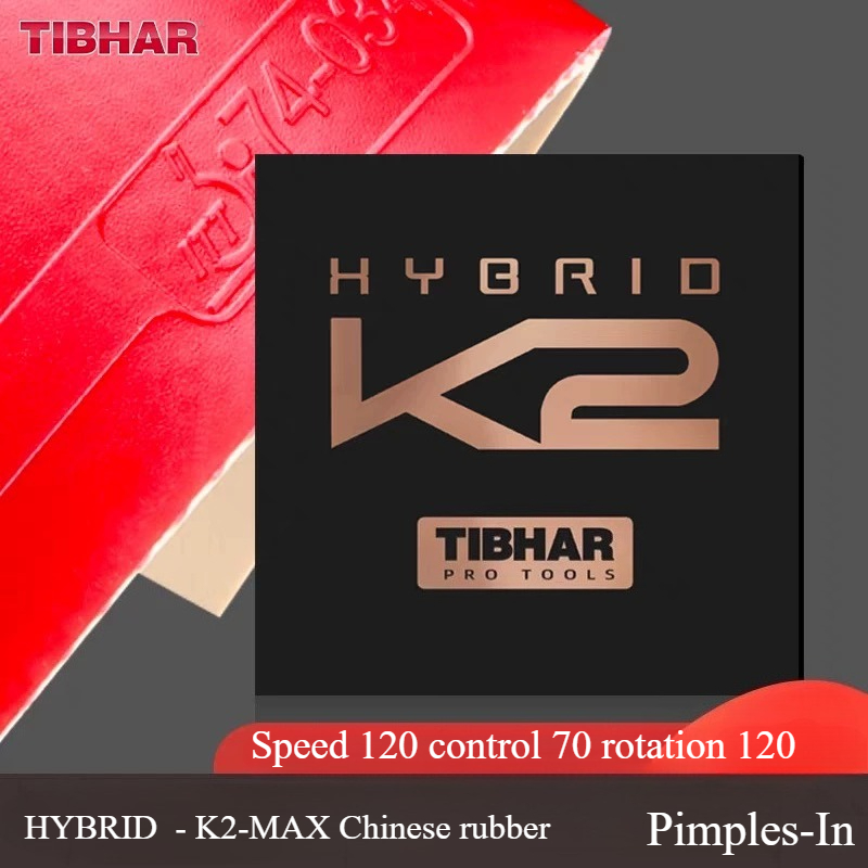 TIBHAR HYBRID K2 K2 Pro لزجة ت - مراجعة Table Tennis Hybrid Rubbers وسعره
