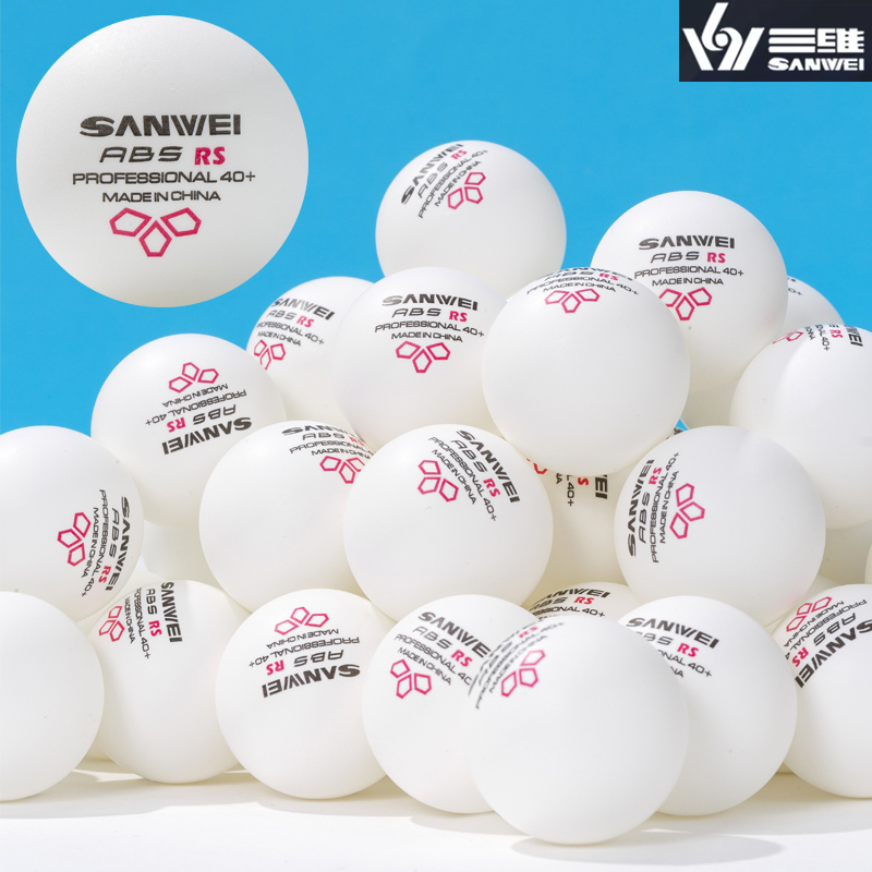 SANWEI RS40 + 3 نجوم كرات تنس  - مراجعة Table Tennis Olympics وسعره