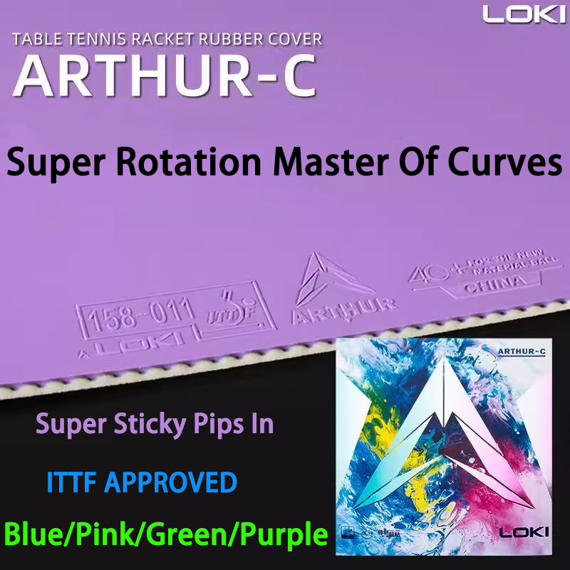 وافق ITTF LOKI ARTHUR تنس الطا - مراجعة Table Tennis Paddle Set وسعره