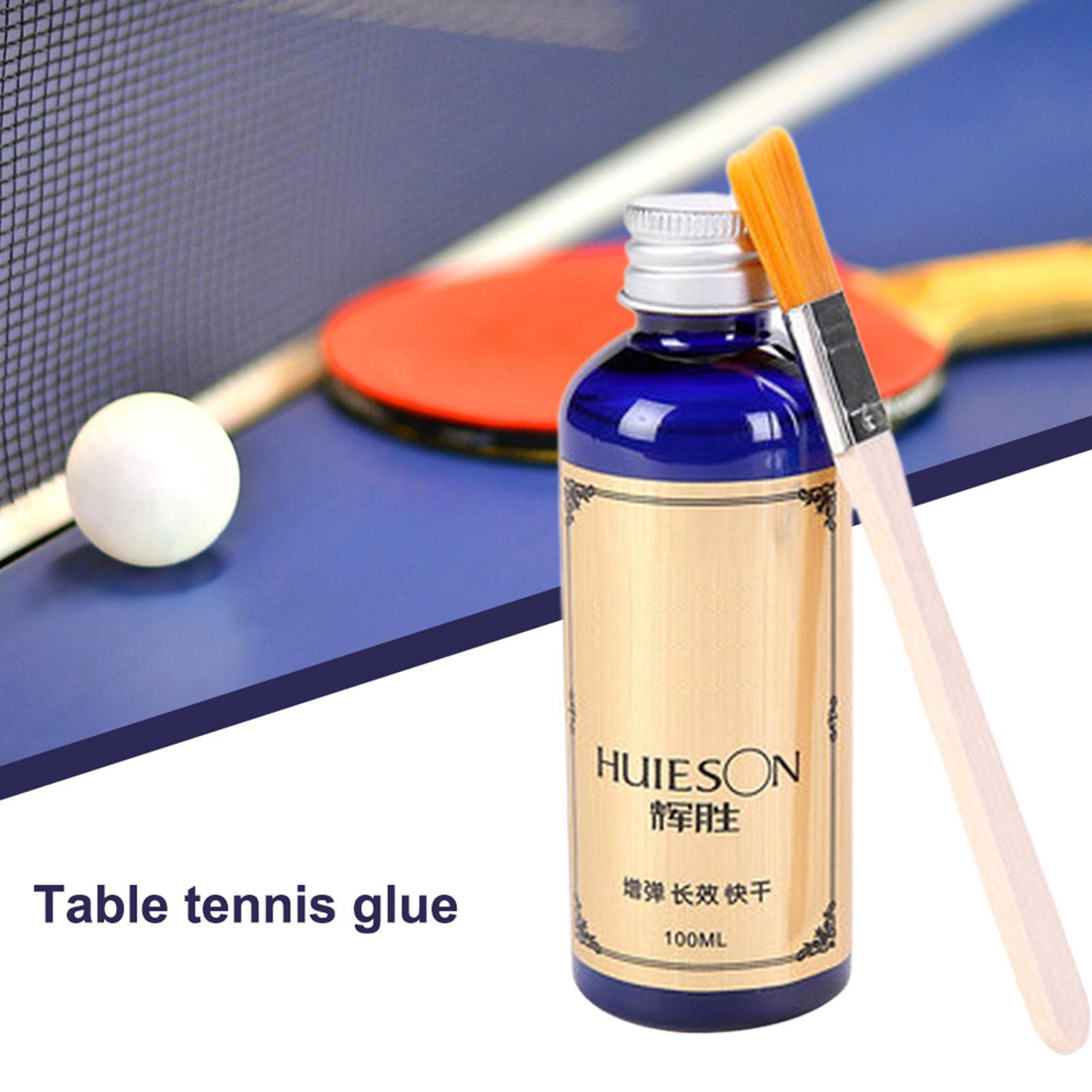 لاصق مطاطي لتنس الطاولة 100 مل - مراجعة Table Tennis Paddle Set وسعره