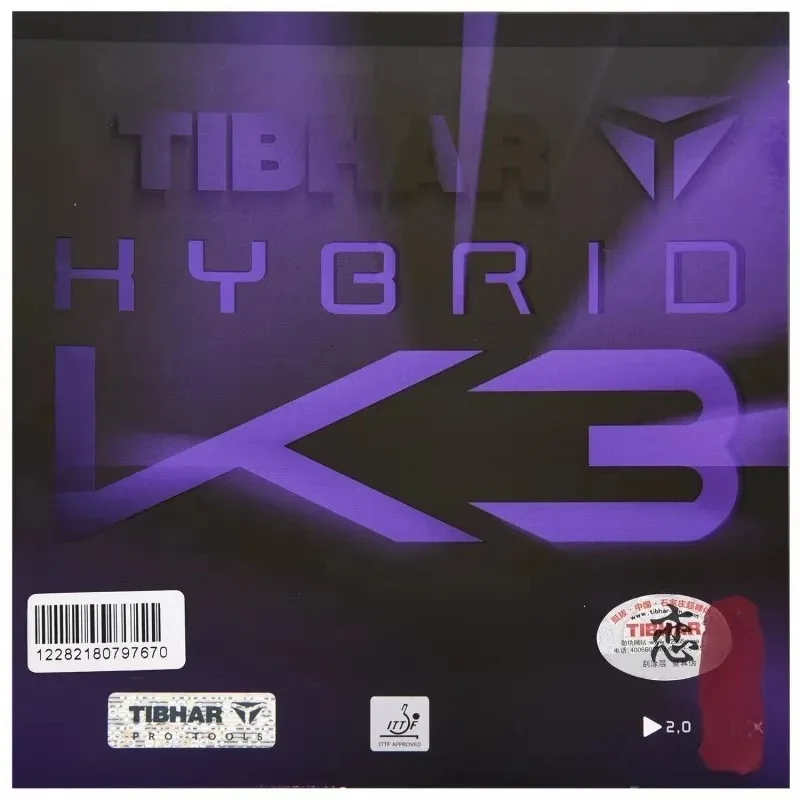 مطاط تنس الطاولة الأصلي TIBHAR - مراجعة Table Tennis Hybrid Rubbers وسعره